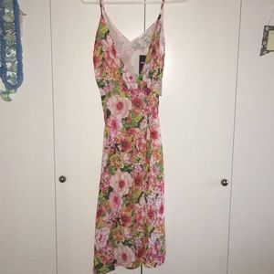 Floral Wrap Dress Sundress